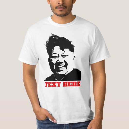 Kim Jong Un T-shirt (Voorkant)