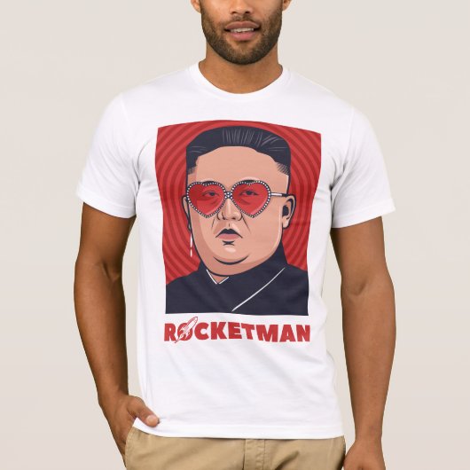 Kim Jong Un t-shirt grappig (Voorkant)