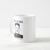 Kim Jong Un - wij zijn de 100% Mok (Voorkant links)
