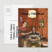 Kim & Josh Christmas Kaart (Voorkant / Achterkant)