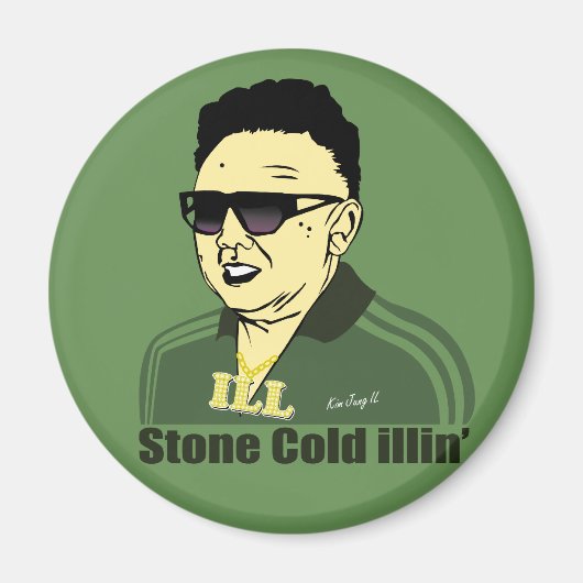 Kim Jung Il Magnet (Voorkant)