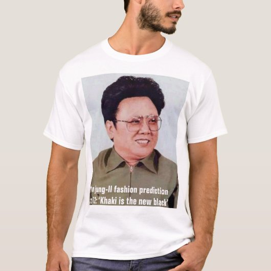 Kim jung-Il mode voorspelling nr. 12: T-shirt (Voorkant)