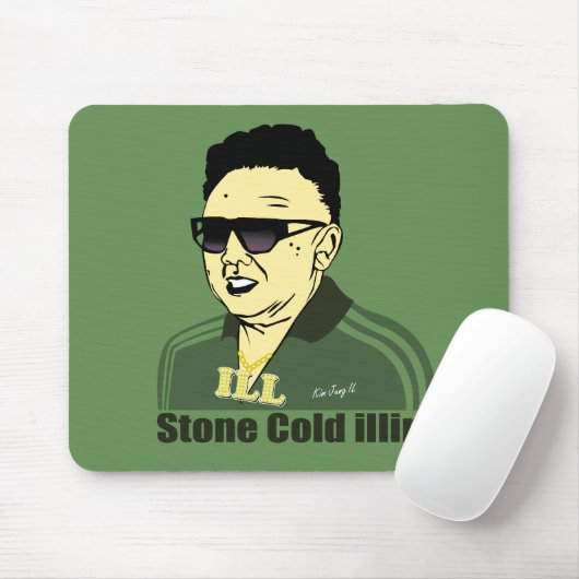 Kim Jung Il Mousepad Muismat (Met muis)