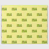 Kim Kiwi Fruit Geschenk papier Geschenkpapier (Vlak)