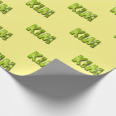 Kim Kiwi Fruit Geschenk papier Geschenkpapier (Hoek)