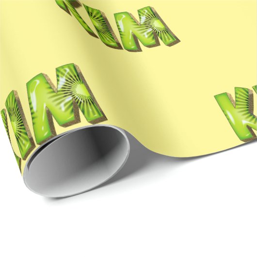 Kim Kiwi Fruit Geschenk papier Geschenkpapier (Rol Hoek)