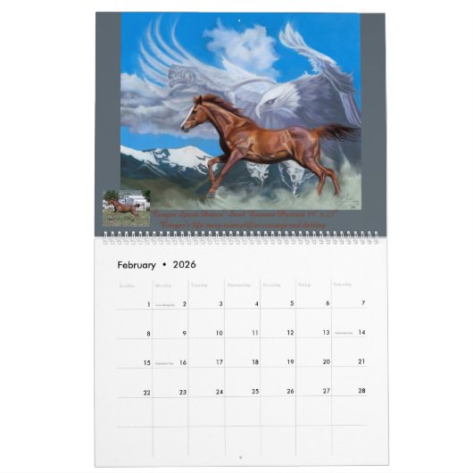 Kim McElroy Portreits Inspirations Calendar Kalender (Feb 2026)