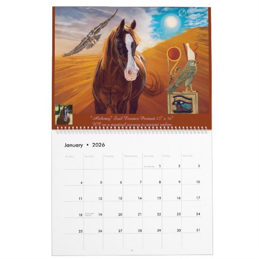 Kim McElroy Portreits Inspirations Calendar Kalender (Jan 2026)