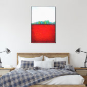 Kim Niles Arbor Landschap RED Canvas Afdruk (Insitu (Slaapkamer))