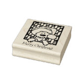 ©️Kim Niles Kerstmis Westie Rubber Stamp Rubberstempel (Stempel)