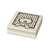 ©️Kim Niles KiniArt Westie Rubber Stamp Rubberstempel (Stempel)