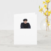 Kim Seon Ho Sticker Kaart (Gele Bloem)