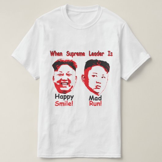 Kim Un. T-shirt (Design voorkant)