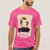 Kim Wilde jaren 80 esthetische fan art design (1) T-shirt (Voorkant)