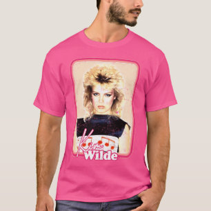 Kim Wilde jaren 80 esthetische fan art design (1) T-shirt
