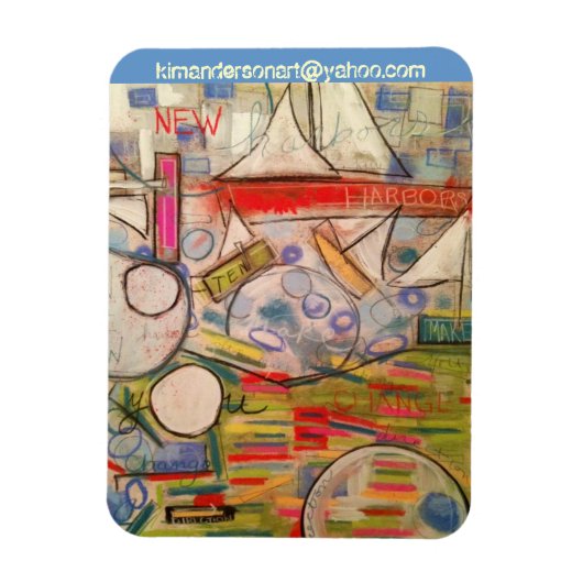 KimAndersonArt magneet (Verticaal)