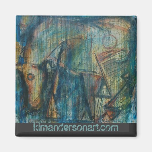 KImAndersonArt Magnet (Voorkant)