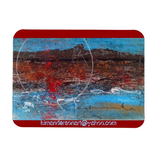 KimAndersonArt Magnet Magneet (Horizontaal)