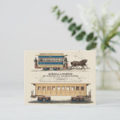 Kimball & Gorton Philadelphia R.R. Auto-fabricage Briefkaart (Staand voorkant)