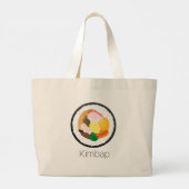 Kimbap Grote Tote Bag (Achterkant)