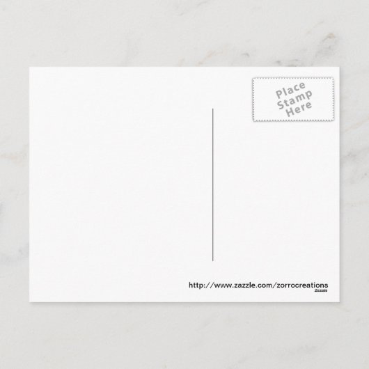 Kimber Cat Eats Candy Cane Briefkaart (Achterkant)