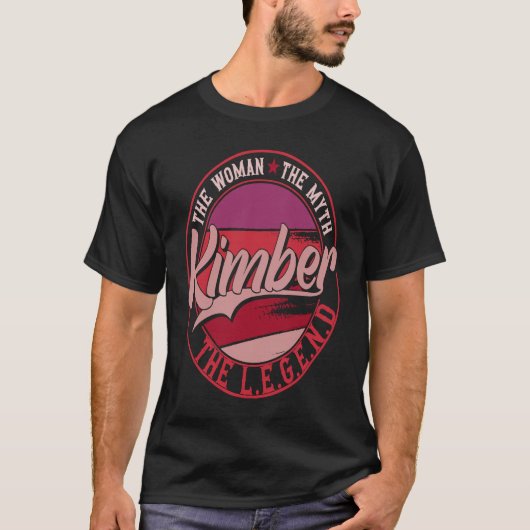 Kimber the Lady of Myth the Legend T-shirt (Voorkant)
