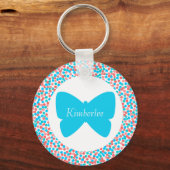 Kimberlee Butterfly Stippen Sleutelhanger - 369 (Voorkant)