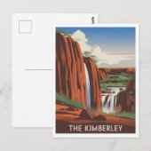 Kimberley Australia Vintage Briefkaart (Voorkant / Achterkant)