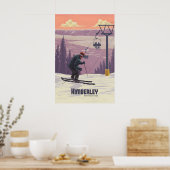 Kimberley Ski Resort Canada Reisposter Poster (Keuken)