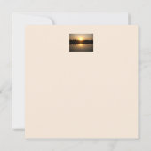 Kimberley Sunset Flat Card (Achterkant)