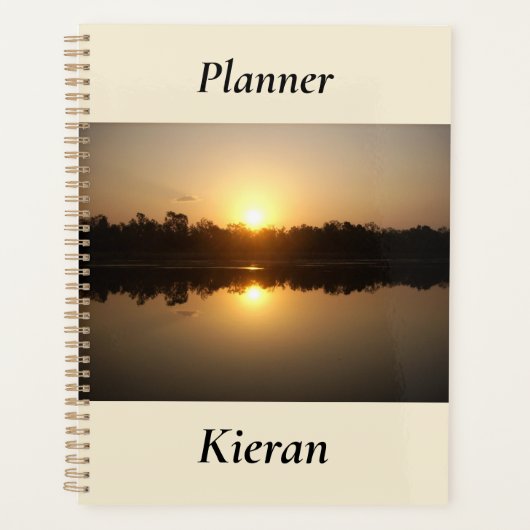 Kimberley Sunset Planner (Voorkant)