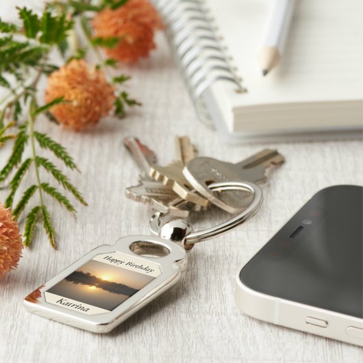 Kimberley Sunset Sleutelhanger (Zijkant)