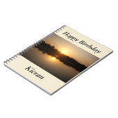 Kimberley Sunset Spiraalschrift Notitieboek (Linkerzijde)