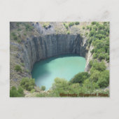 Kimberly Diamond Mine Hole Briefkaart (Voorkant)