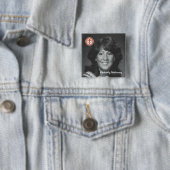 Kimberly Mahoney Vierkante Button 5,1 Cm (In situ)