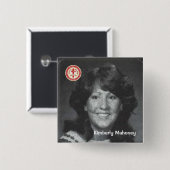 Kimberly Mahoney Vierkante Button 5,1 Cm (Voorkant /achterkant)