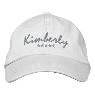 Kimberly Naam Geborduurde Pet