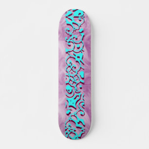 Kimberly Paars Plume Wingnut Designer Naam Persoonlijk Skateboard