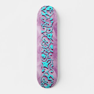 Kimberly Paars Plume Wingnut Designer Naam Persoonlijk Skateboard