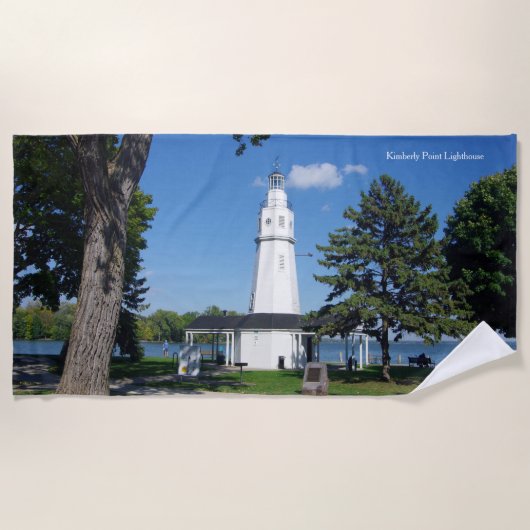 Kimberly Point Lighthouse badhanddoek (Voorkant)