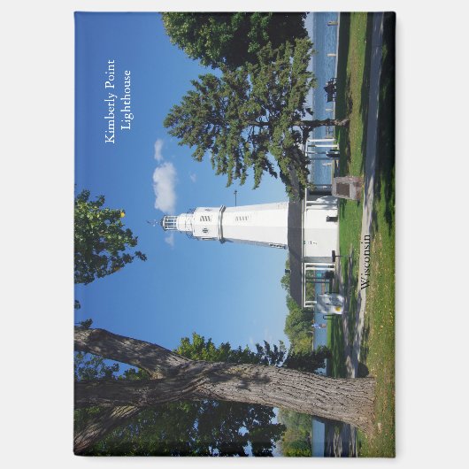 Kimberly Point Lighthouse-magneet Magneet (Voorkant)