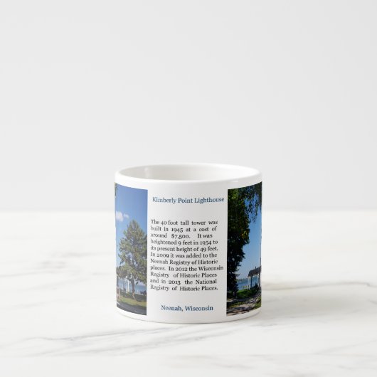 Kimberly Point Lighthouse mug Espresso Kop (Voorkant)