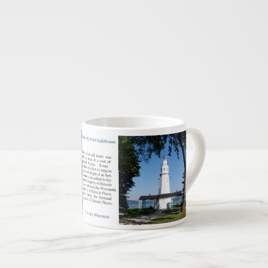 Kimberly Point Lighthouse mug Espresso Kop (Voorkant rechts)