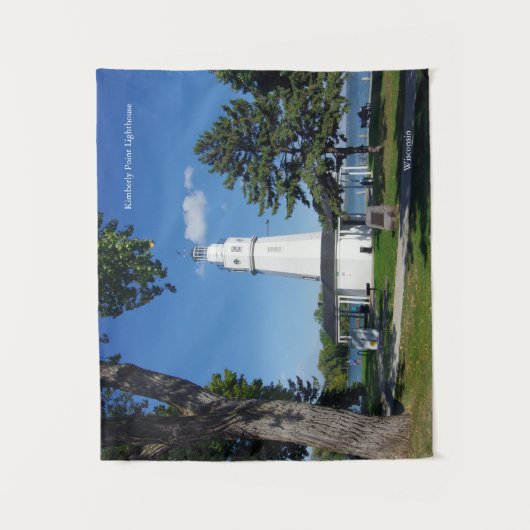 Kimberly Point Lighthouse tapestry Wandkleed (Voorkant)