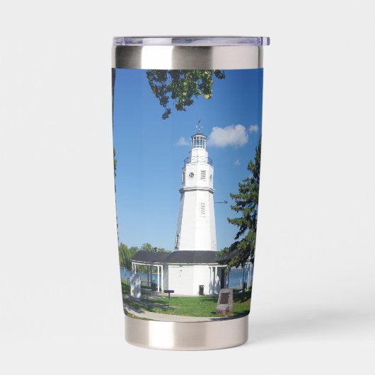 Kimberly Point Lighthouse tumbler Geïsoleerde Drinkbeker (Links)