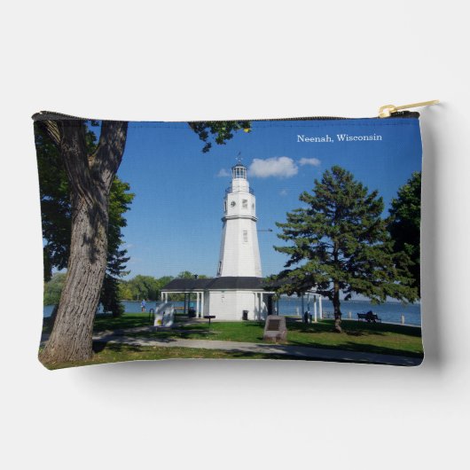Kimberly Point Lighthouse zipper bag Etui (Achterkant)