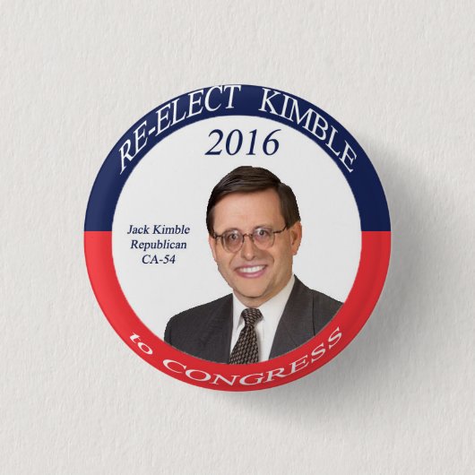Kimble 2016 Campaign Button (Voorkant)