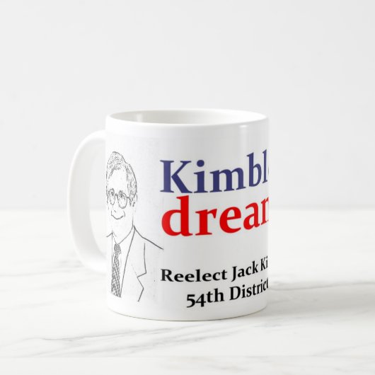 Kimble for Congress Mok (Voorkant links)