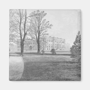Kimbolton Castle, 1880 Magneet