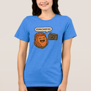 Kimcheese center! Tri-Blend shirt